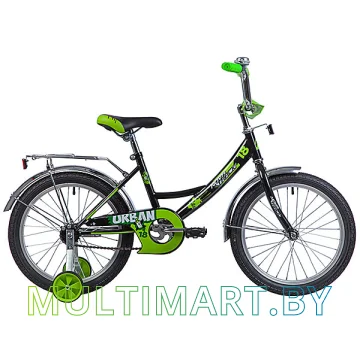 Детский велосипед Novatrack Urban 183URBAN.BK9 (черный, 2019)